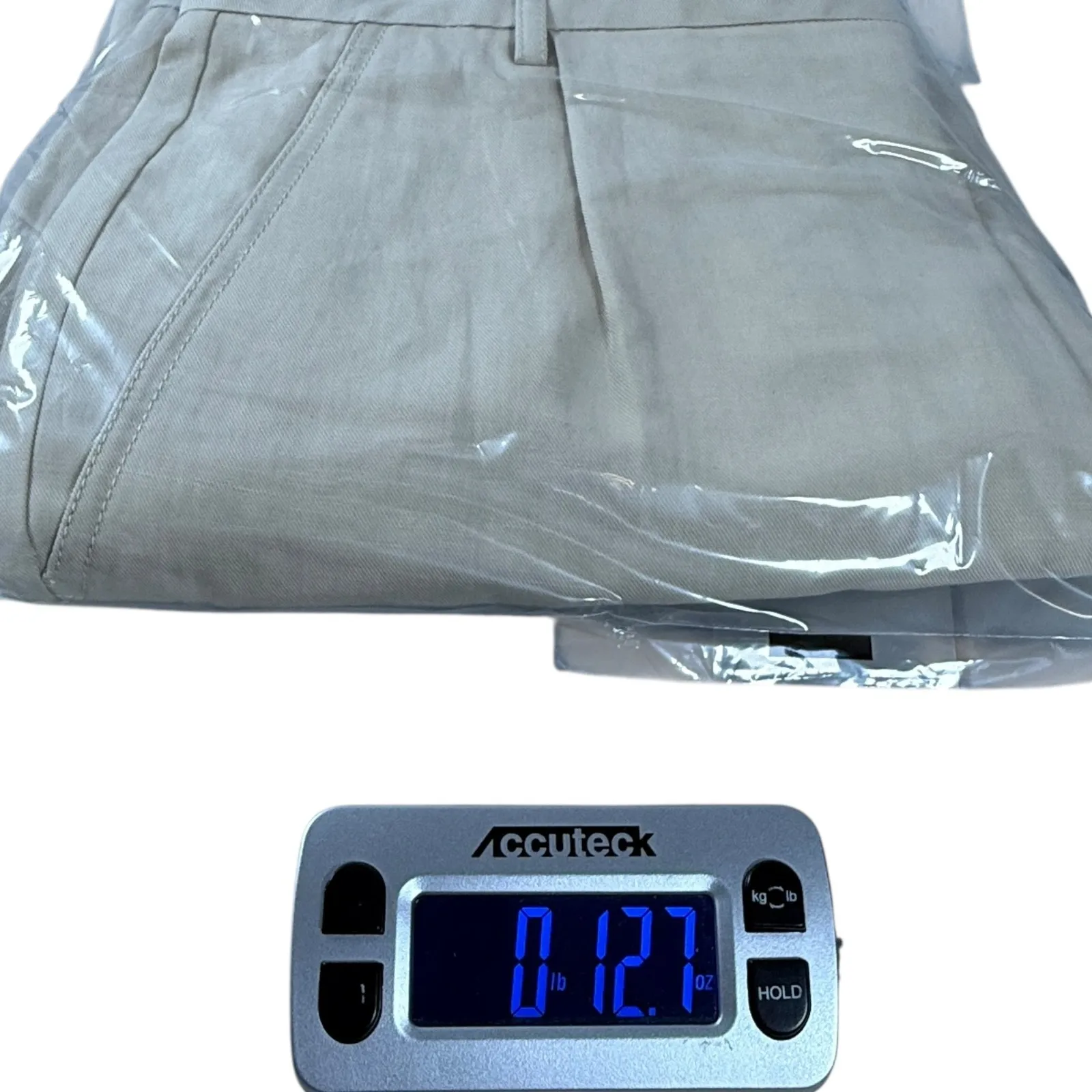 Vince Pleated Linen Cropped Pants Trousers Beige Size 12 MSRP $285 Quiet Luxury - Image 11