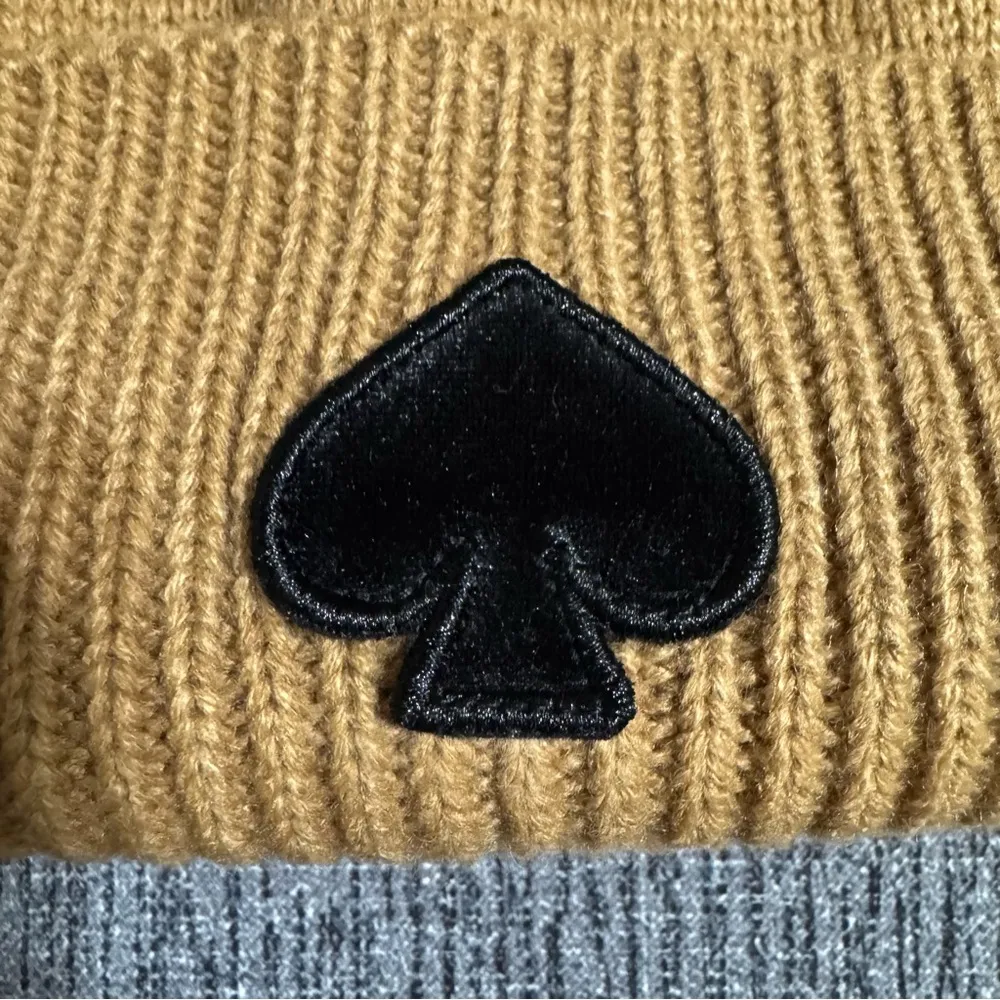 Kate Spade New York Flocked Spade Beanie - Image 3