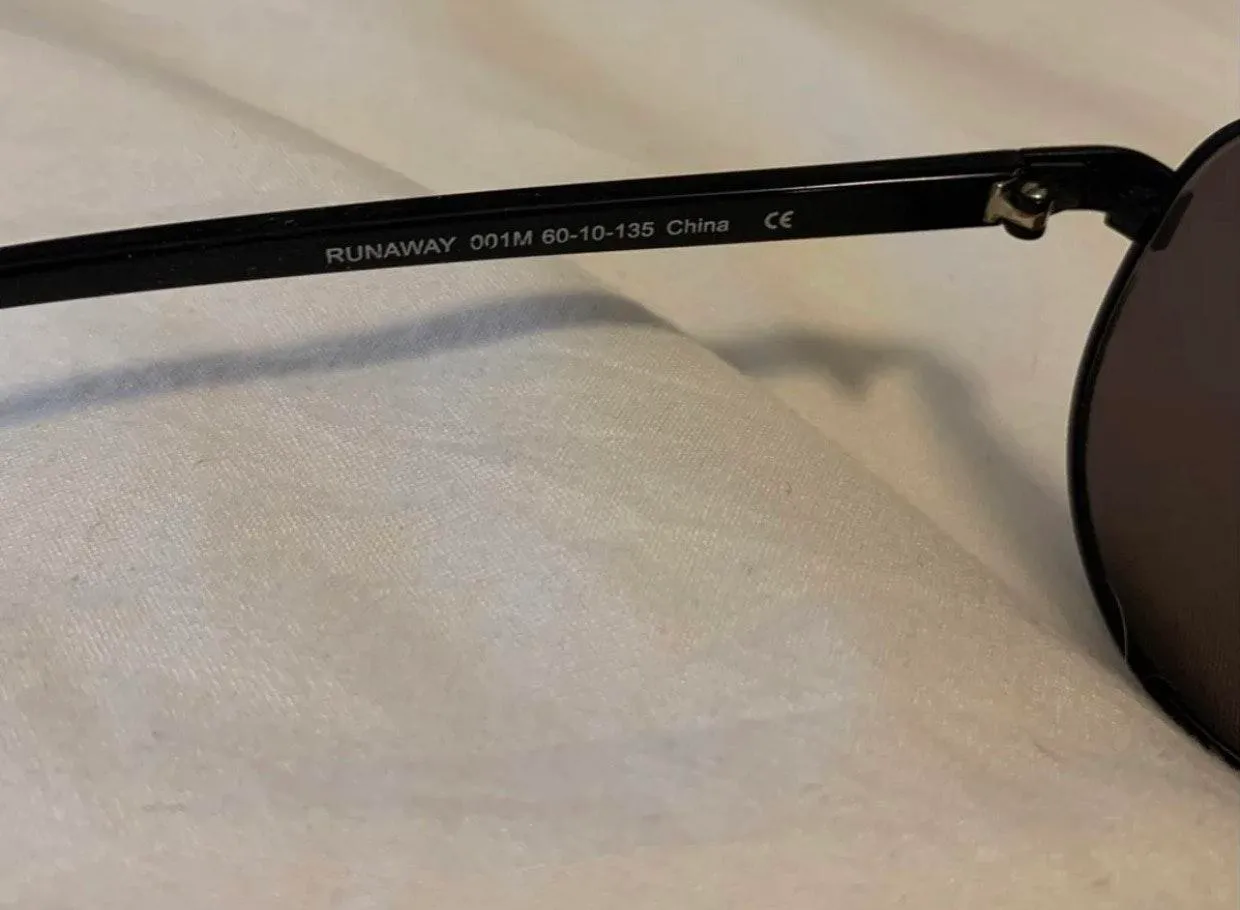 MVMT Matte Black Aviator Sunglasses - Image 5