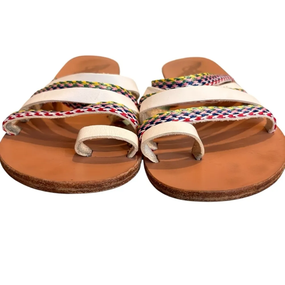 ANCIENT GREEK Niki Raffia Sandals - Image 12