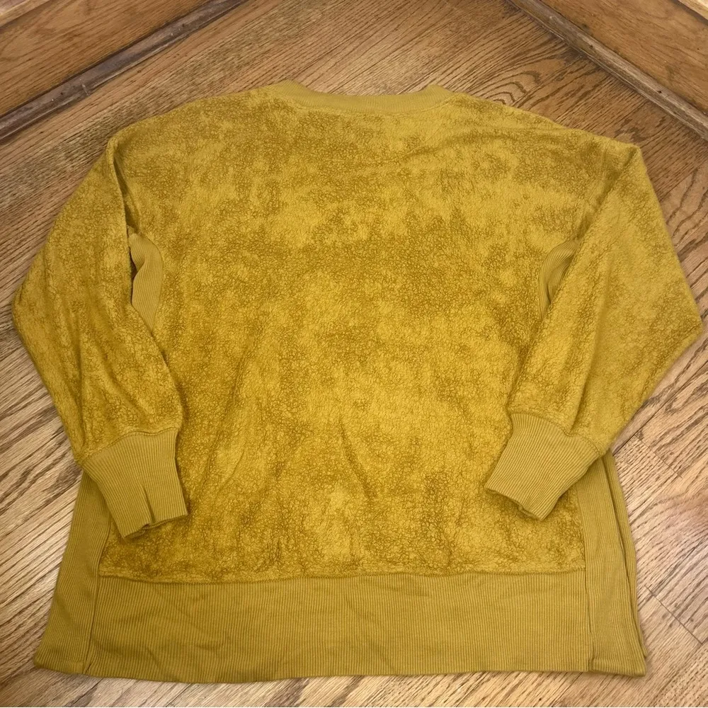 aerie | Chilled Out Fuzzy Oversized Pullover Side Slits Sweatshirt NWT Size S - Image 9