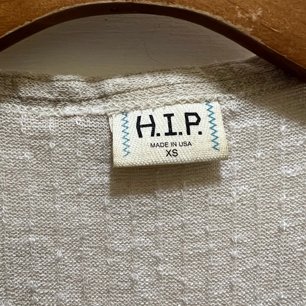H.I.P. Tan Lightweight Cardigan - Image 2