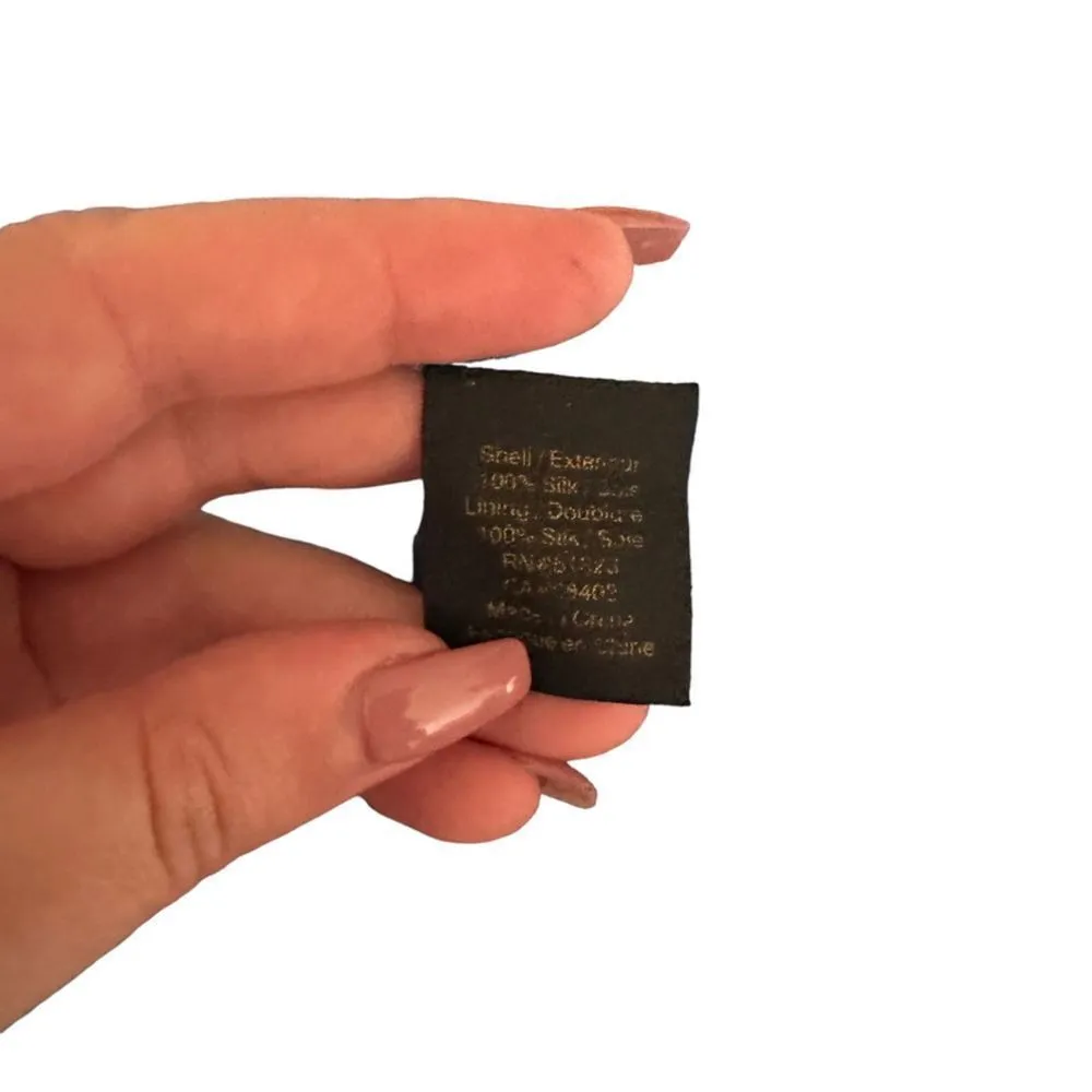 CYNTHIA STEFFE Silk‎ Floral Tiered Strapless Mini Dress Sz 6 - Image 4