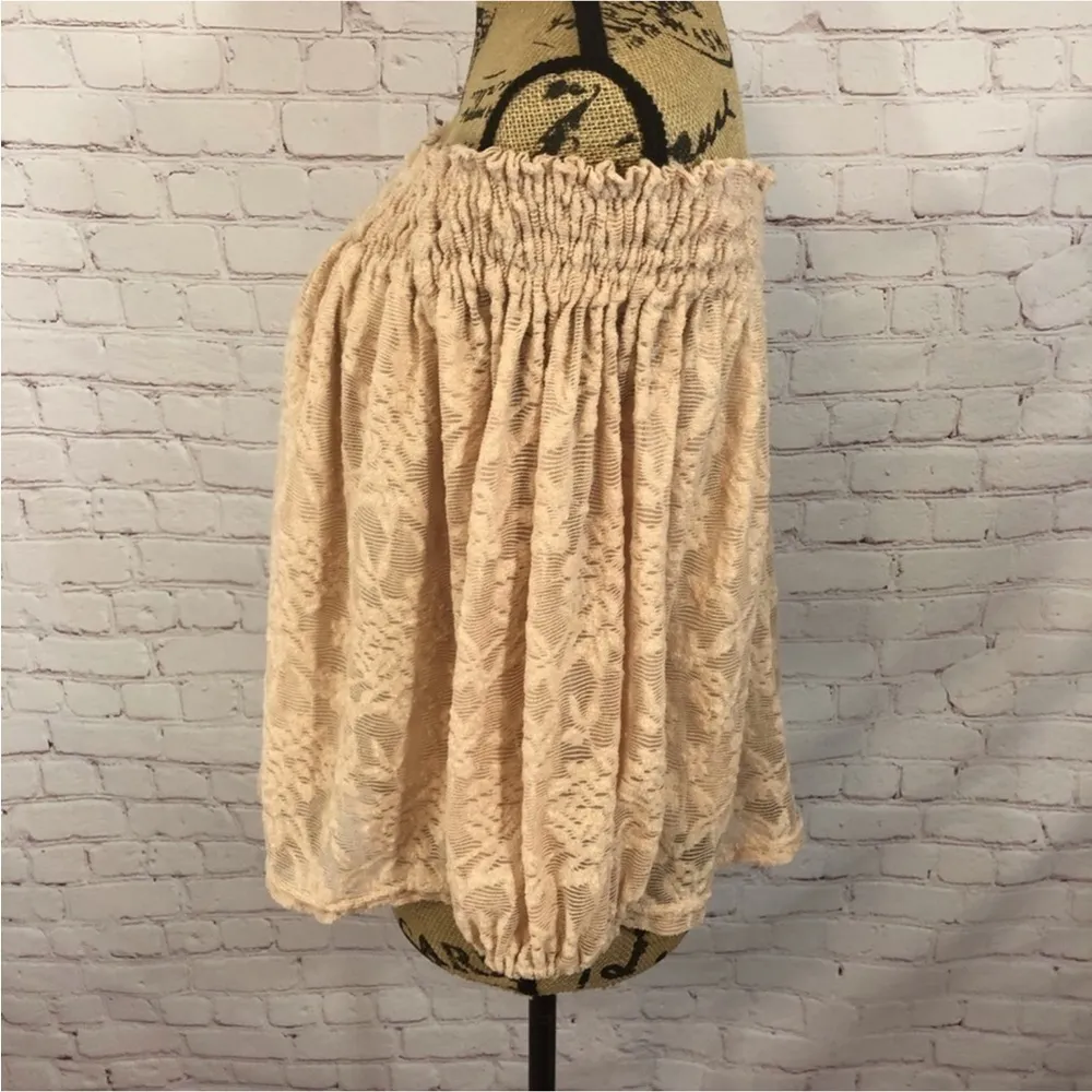 Deletta Blush Lace Off Shoulder Blouse - Image 7