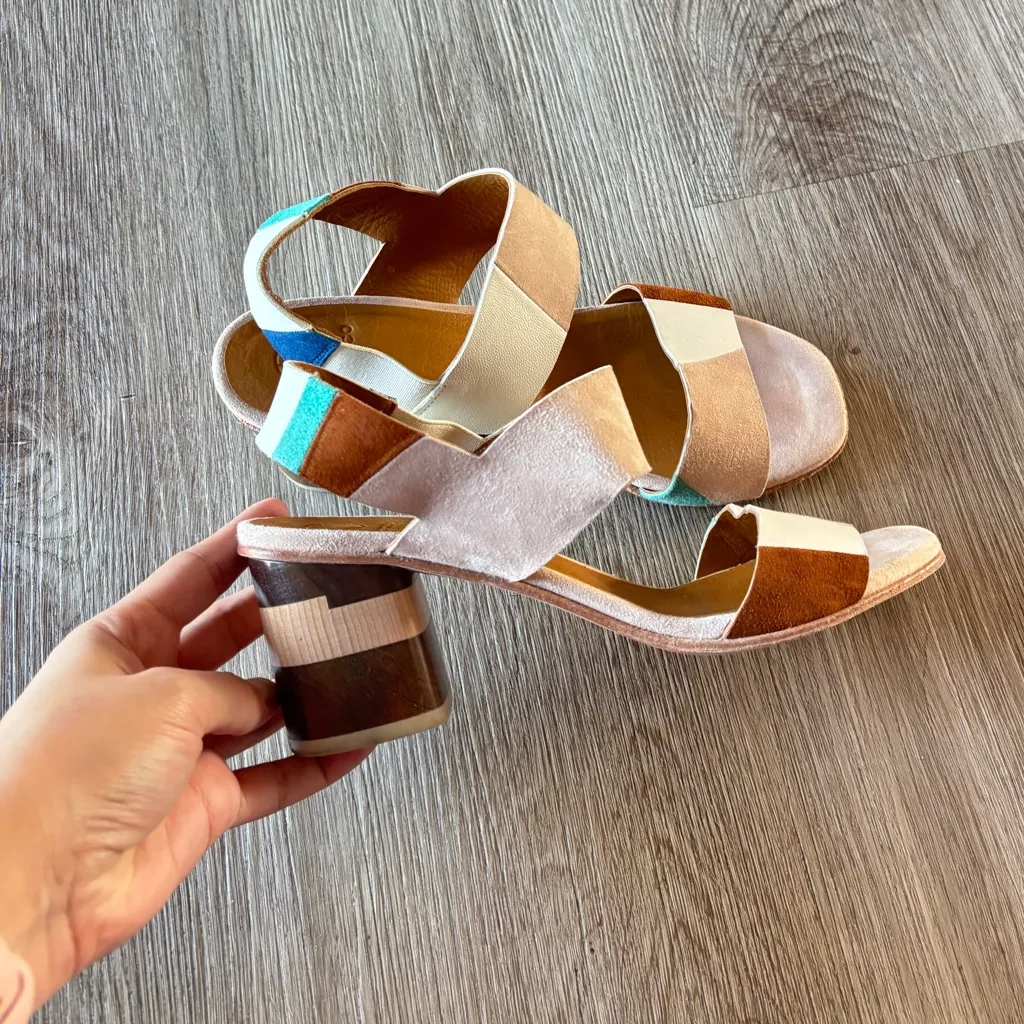 Coclico Banks Heeled Sandals Size 7 - Image 4