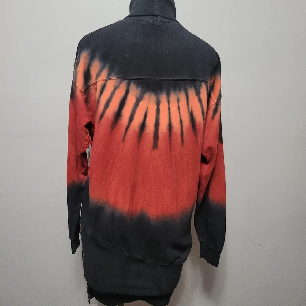 Young Fabulous & Broke black tie dye turtleneck mini dress size small - Image 7