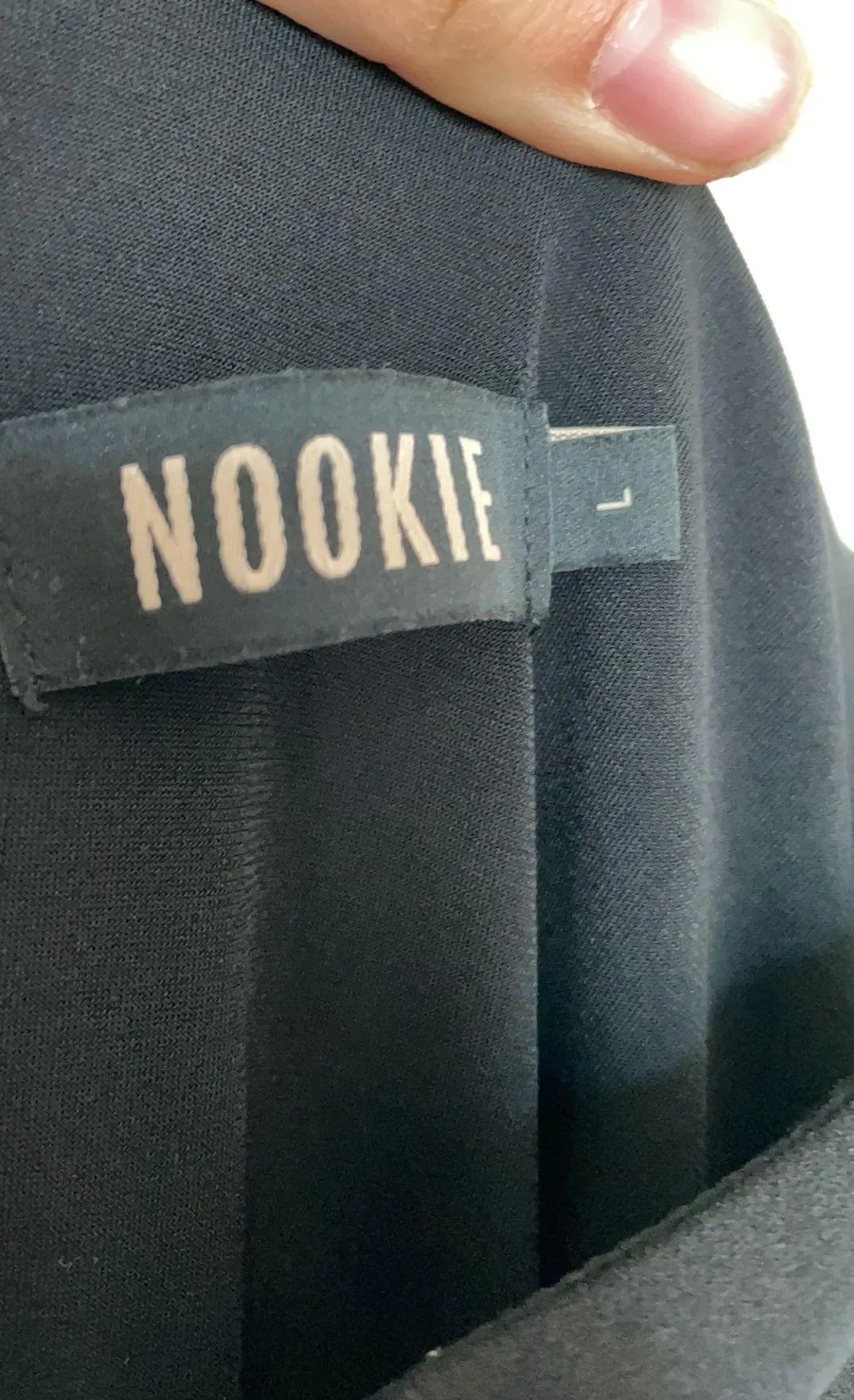 Lust One Shoulder Gown - BLACK - Image 8