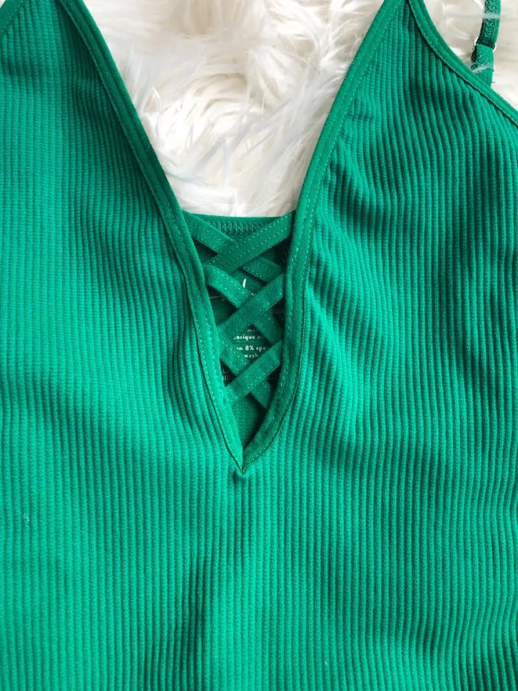 Green Crossfire Cami NWT - Image 6