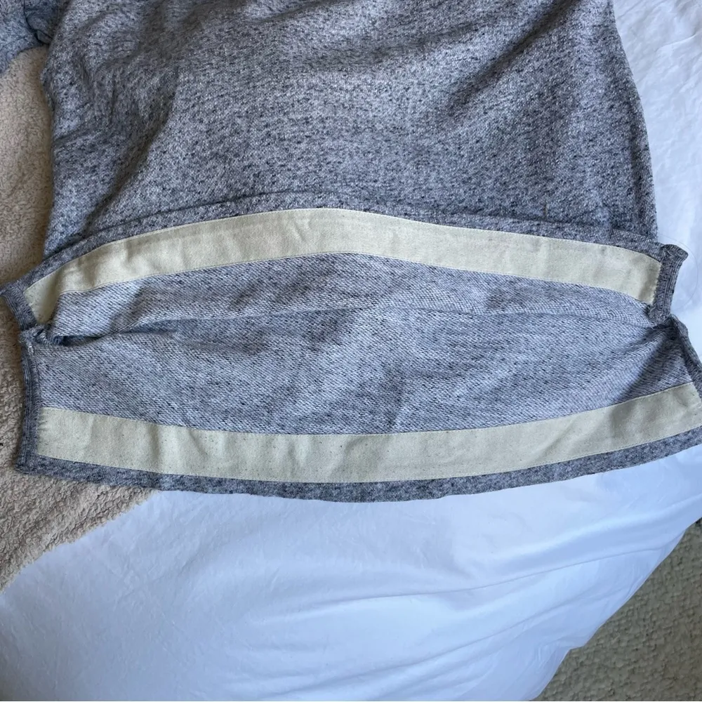 Madewell  Surfbreeze Slouchy Terry Sweatshirt Pullover in Marled Gray - Image 3