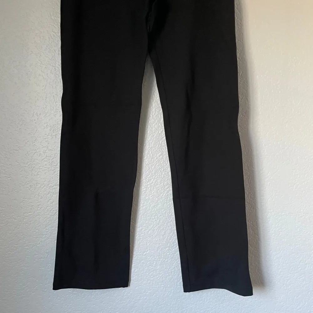 BETABRAND Straight Leg Classic Dress Pant Yoga Pants Black MP - Image 8