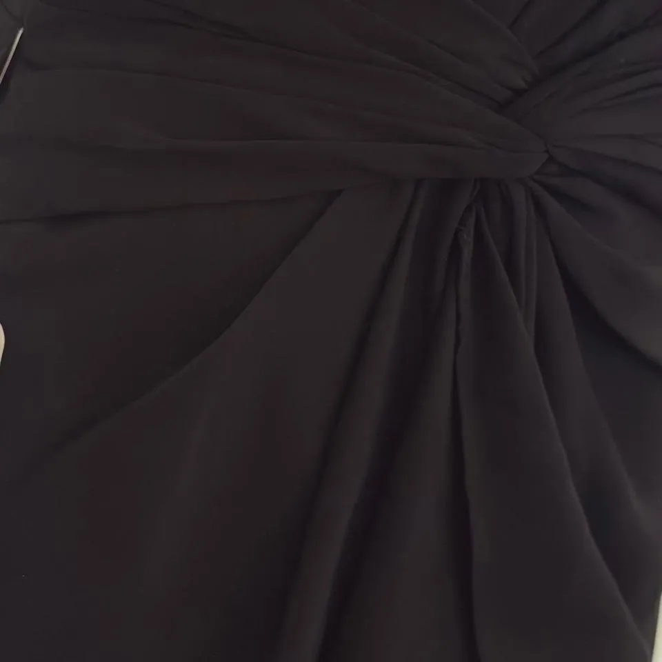 Azazie Black Emerald Gown NWT A4 Bridesmaid Prom Wedding Guest Evening Dress - Image 6