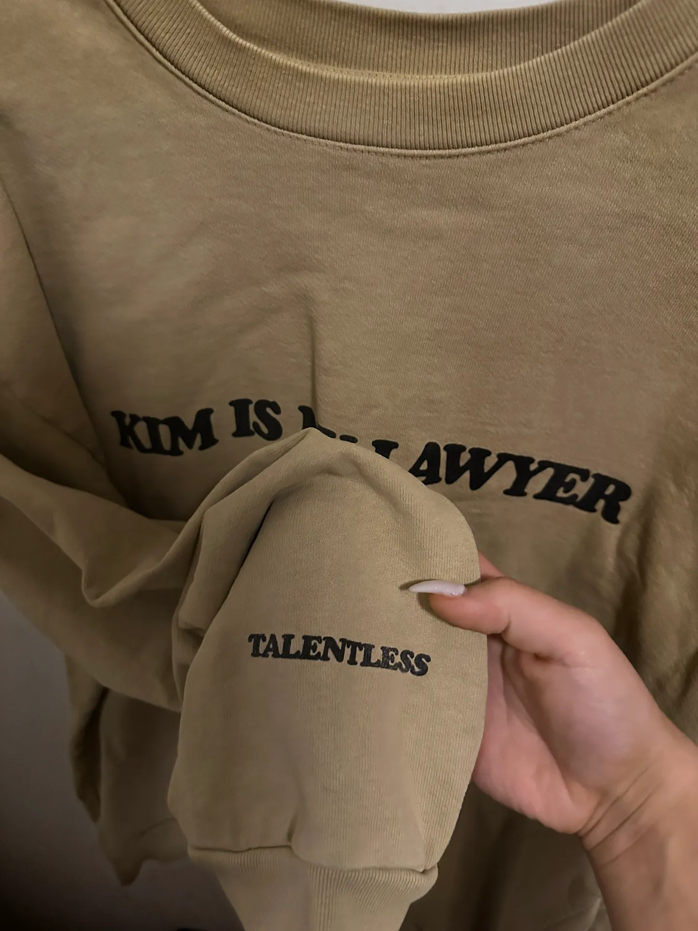 Kim Is My Lawyer Crewneck - Image 2