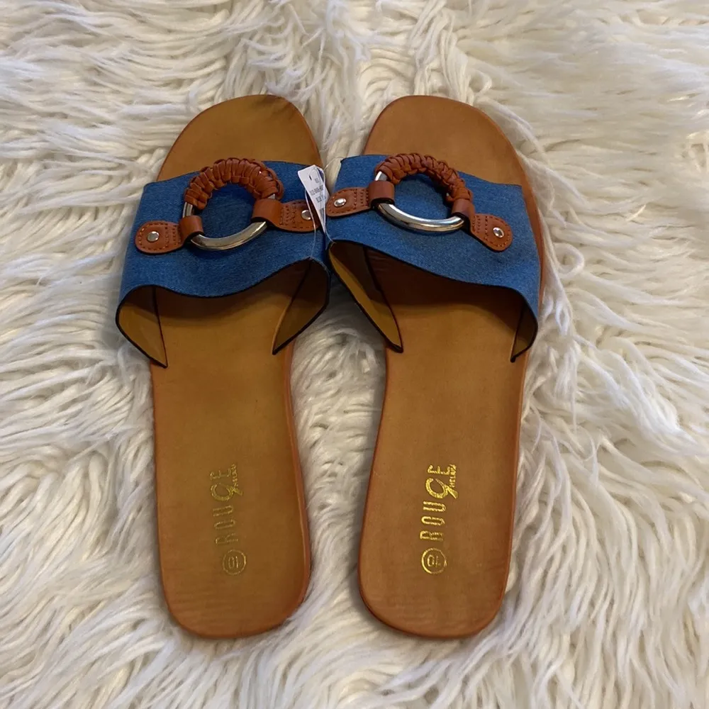 ROUGE Sandals size 10 brand new - Image 6