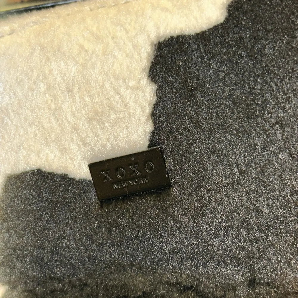 Cow Print Mini Purse by XOXO with Detachable Matching Wallet y2k 90s - Image 2