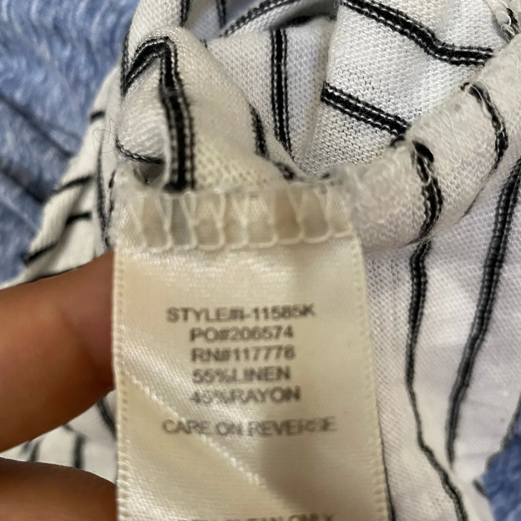 VICI Lovestitch super distressed striped‎ long sleeve - Image 10