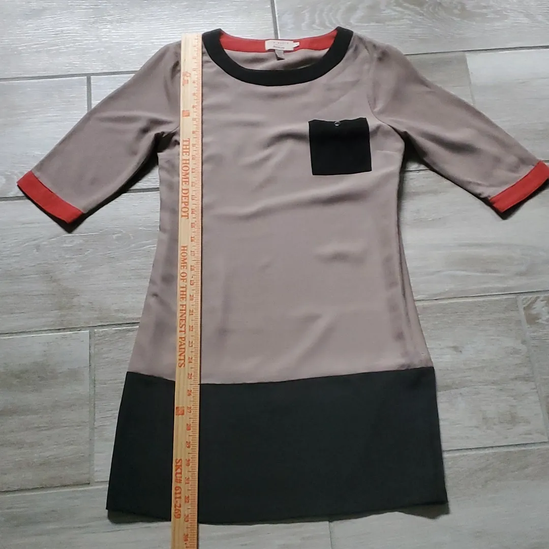 Ted Baker London 3/4 Sleeve Color Block Tunic Dress - Image 15