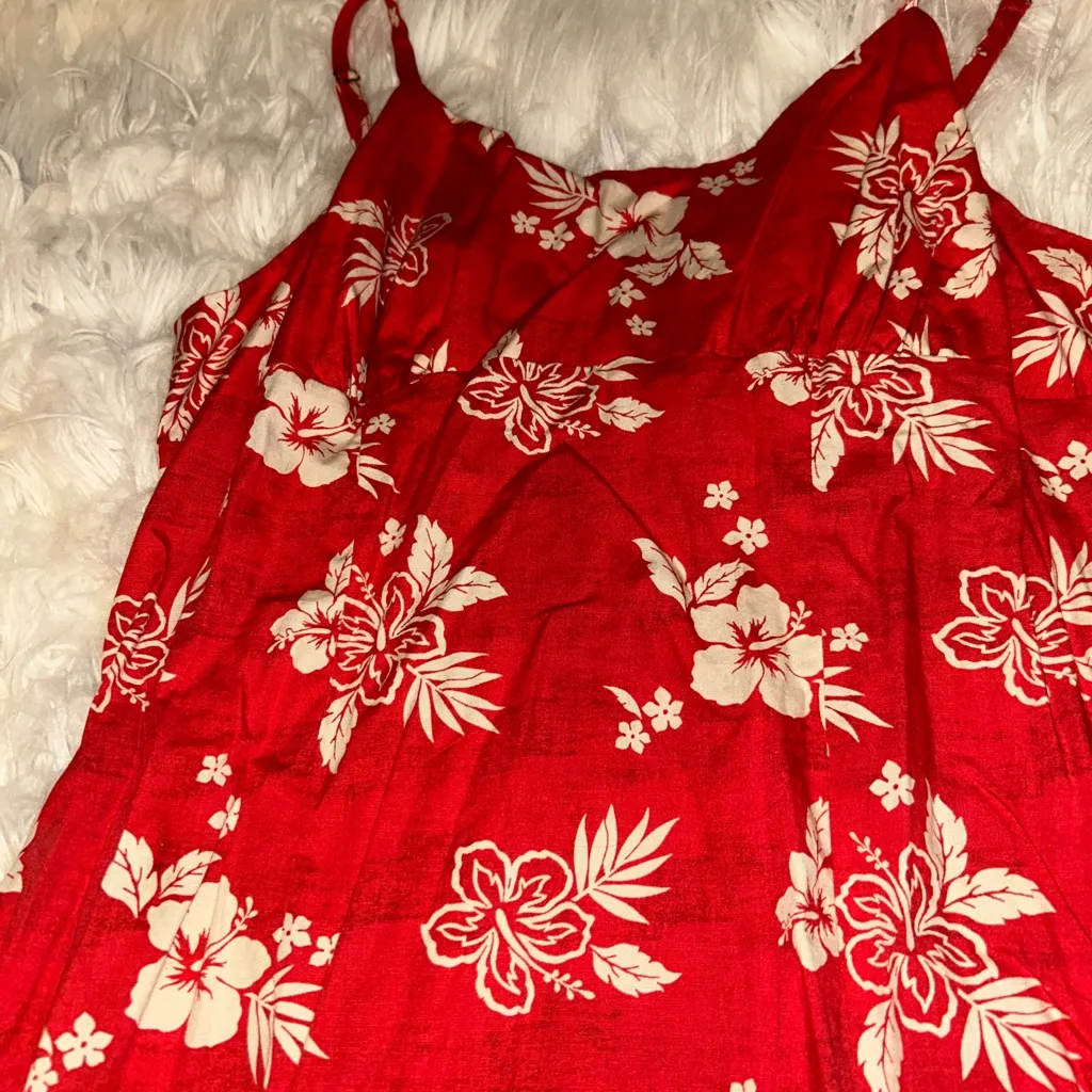 Wild Fable Red Floral Dress - Image 8