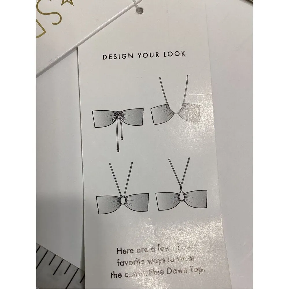 l*space New. L* bone shimmer bikini. XL. Retails $189 - Image 13