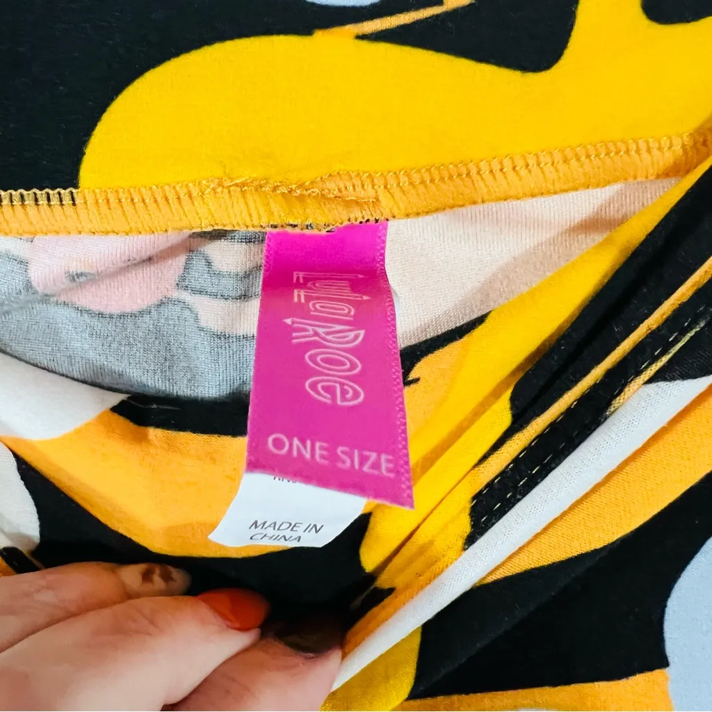 LuLaRoe  Halloween Ghost Print Leggings Size 0/S - Image 6