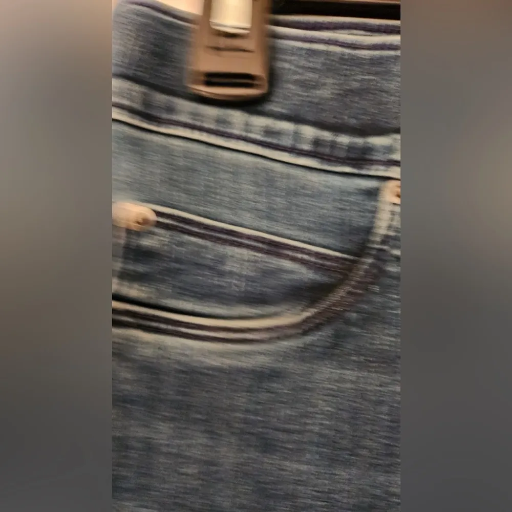 SPANX CLEAN INDIGO Blue Women’s SKINNY JEANS Size Medium - Image 7