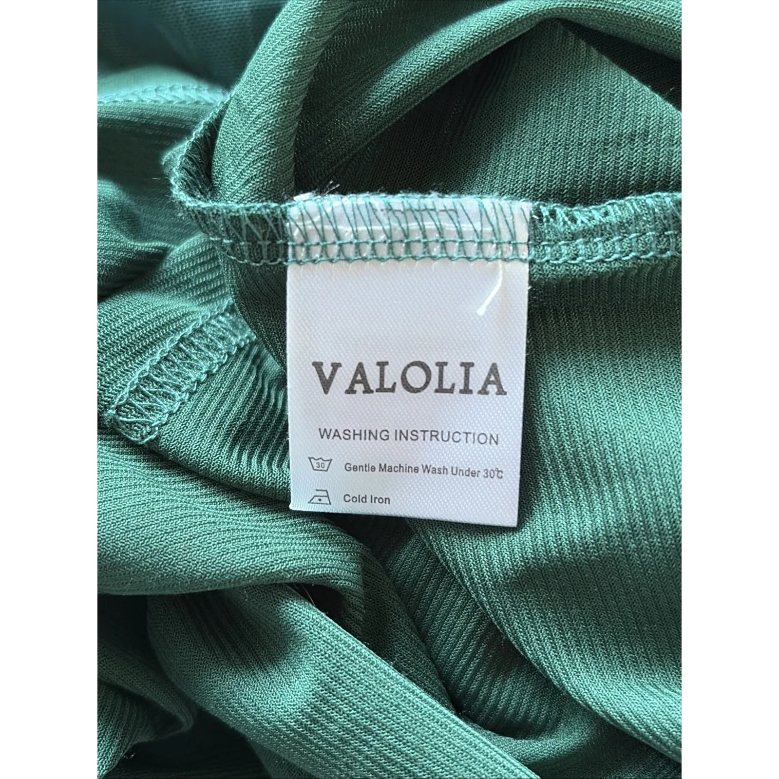 VALOLIA Green Garden Floral Fairy Vneck Mesh Overlay Blouse Top Shirt Medium NEW - Image 9