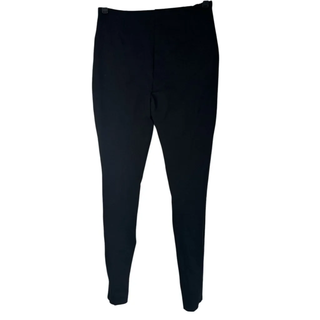 AREA Zipper Brief Leggings in Black Small New Womens Skinny Crystal Pants - Image 8