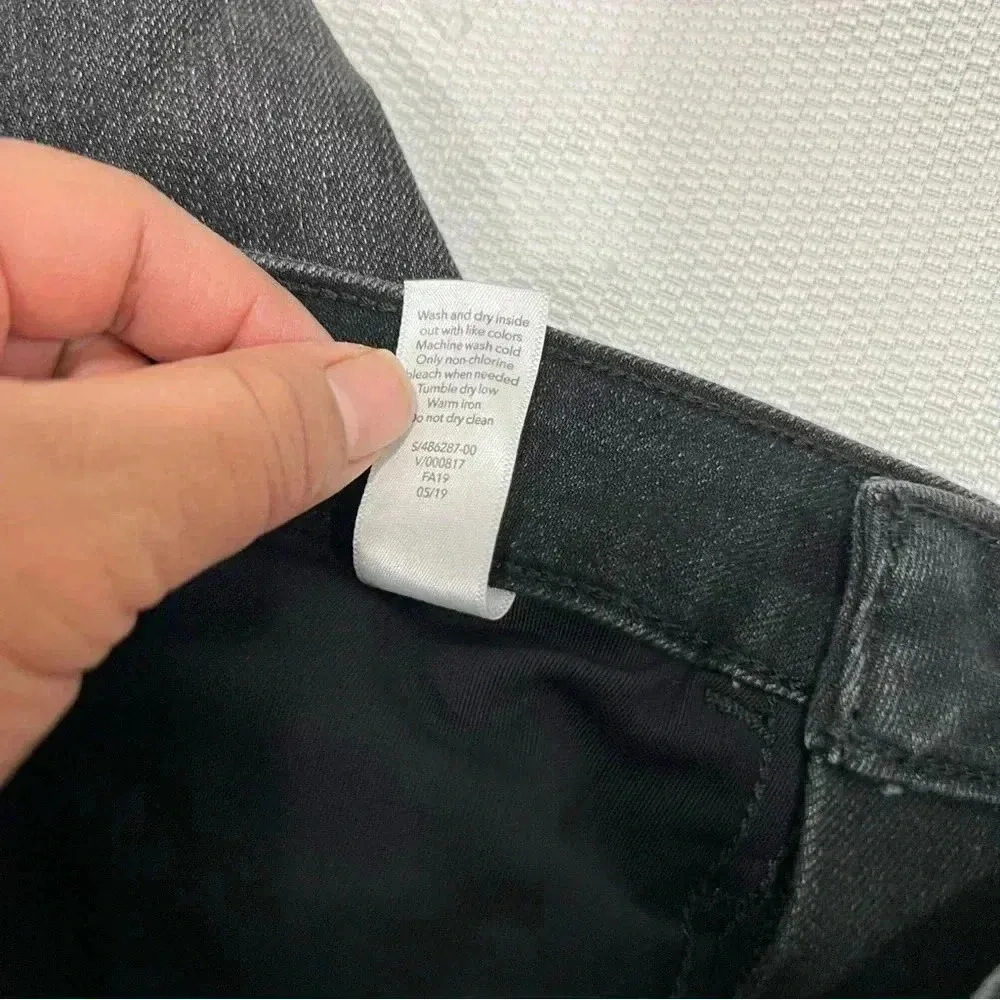 Athleta Carbon Wash Black Ultra Skinny Zip Ankle Sculptek Jeans Size 0 - Image 9