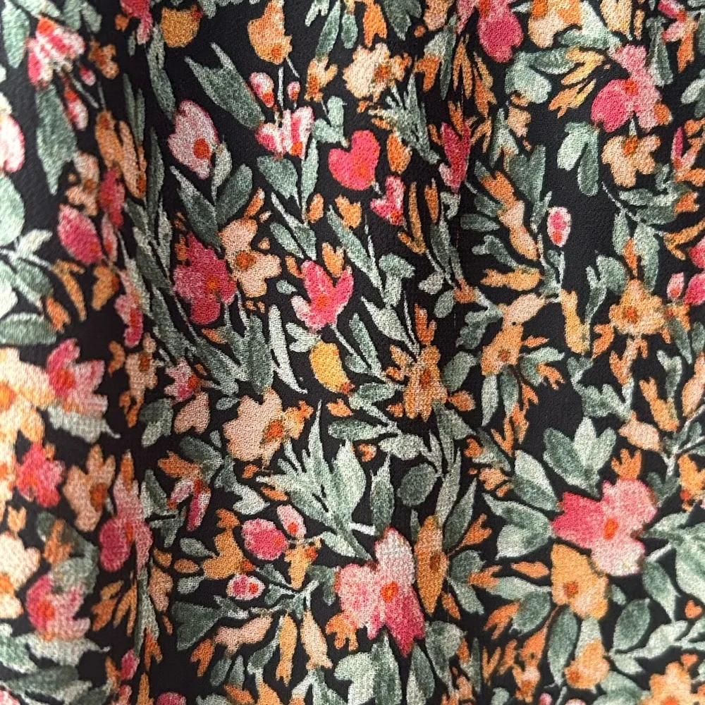 BB Dakota By Steve Madden Printed Chiffon Midi Dress Sz XS - Image 6