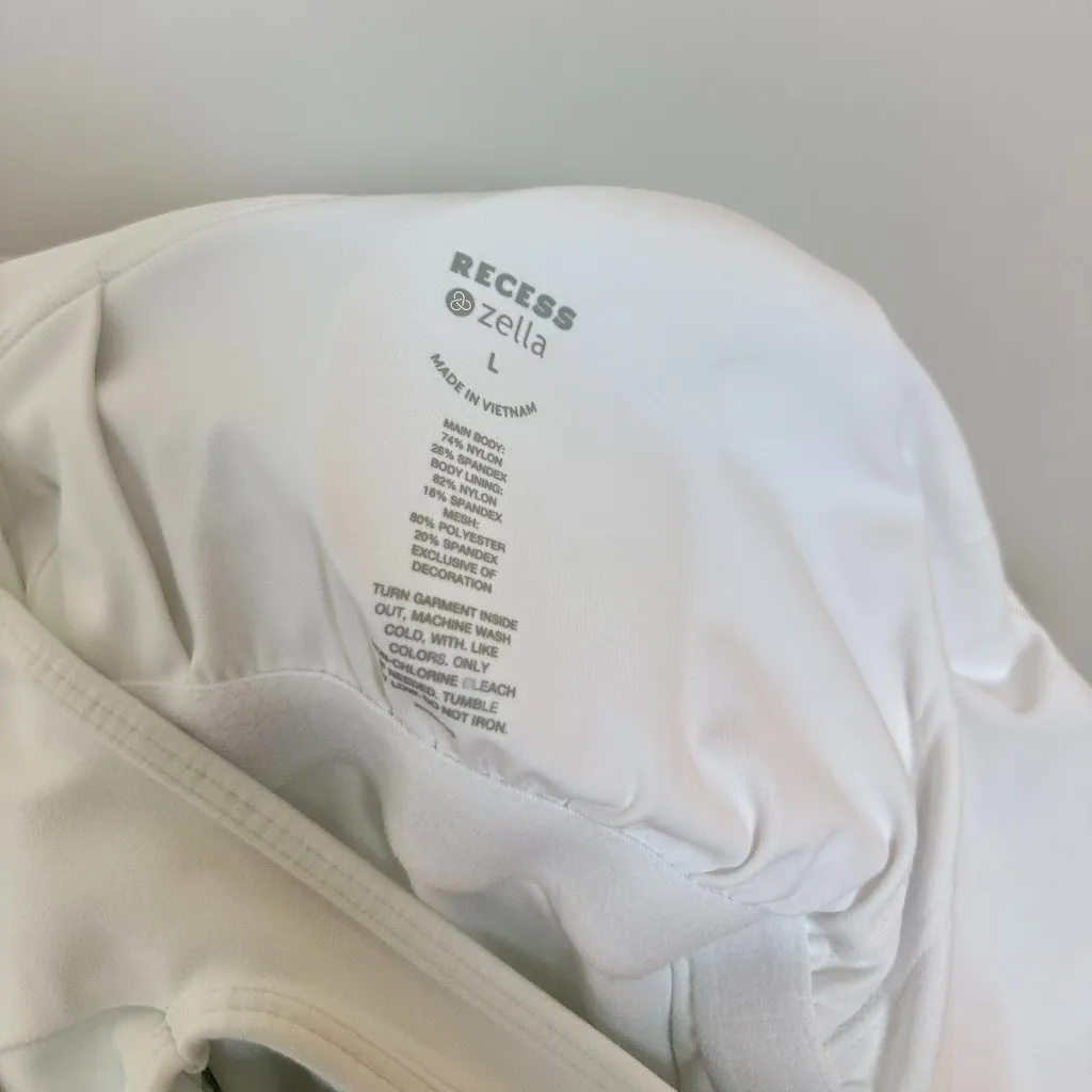 Recess Pickleball x Zella The Grace Court Dress in White Size Large - Image 7