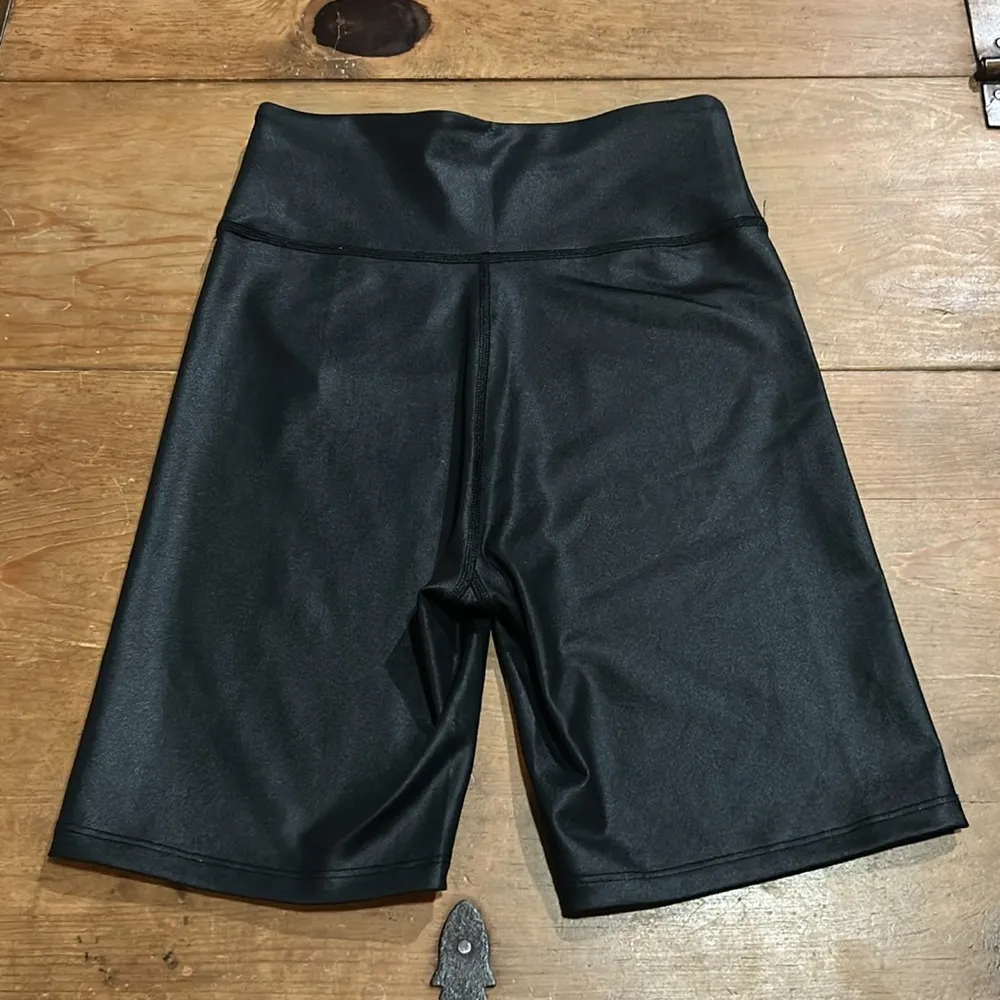 Abercrombie & Fitch Jet Black Activewear Bike Shorts Size XSmall - Image 5