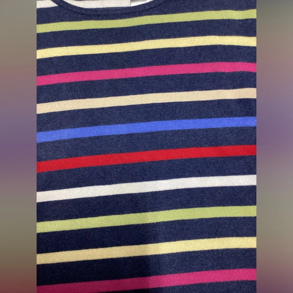 Vintage Villager Sport Sweater from Liz Claiborne. Size Medium Blue - Image 7