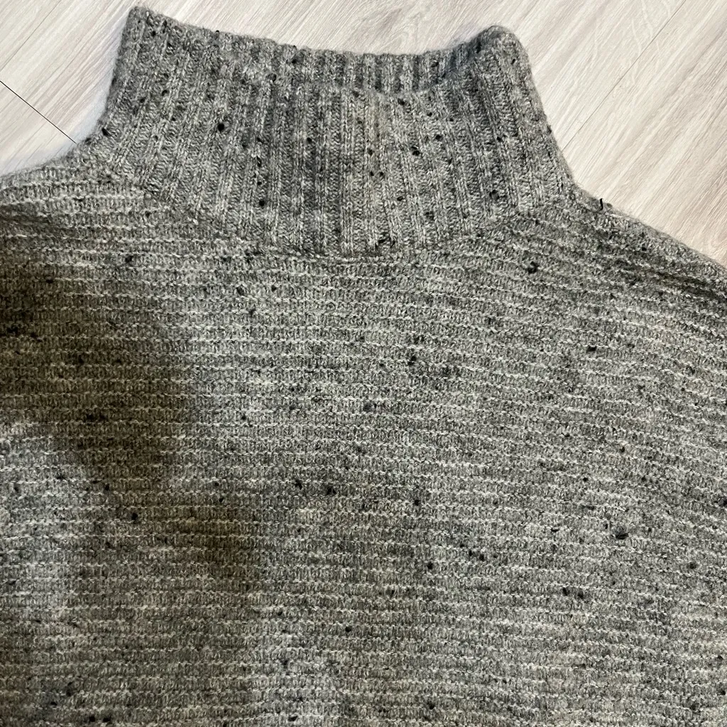 NWOT Aqua Gray Mock Neck Sweater Dress - 100% Exclusive‎ - Image 5