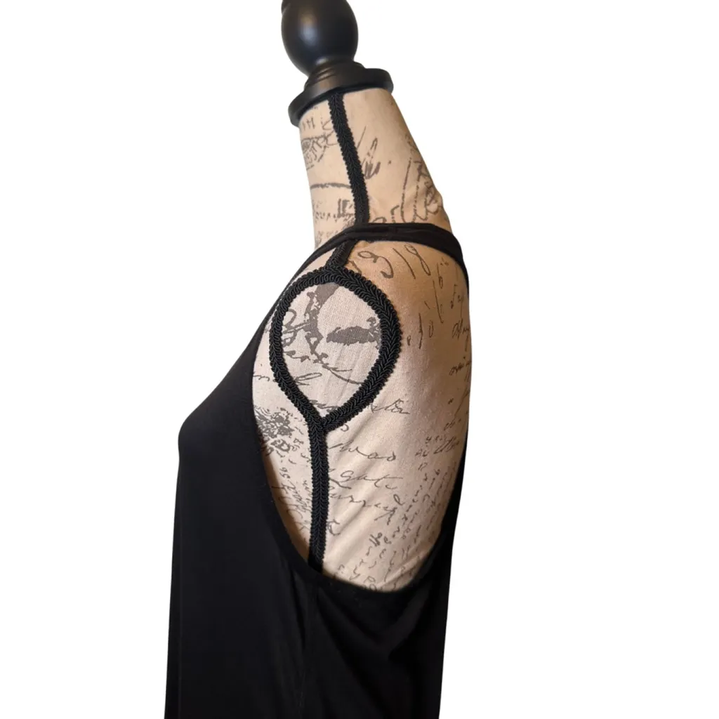 Icyzone Size Large Black Racer Back Workout Tank Top - Image 5