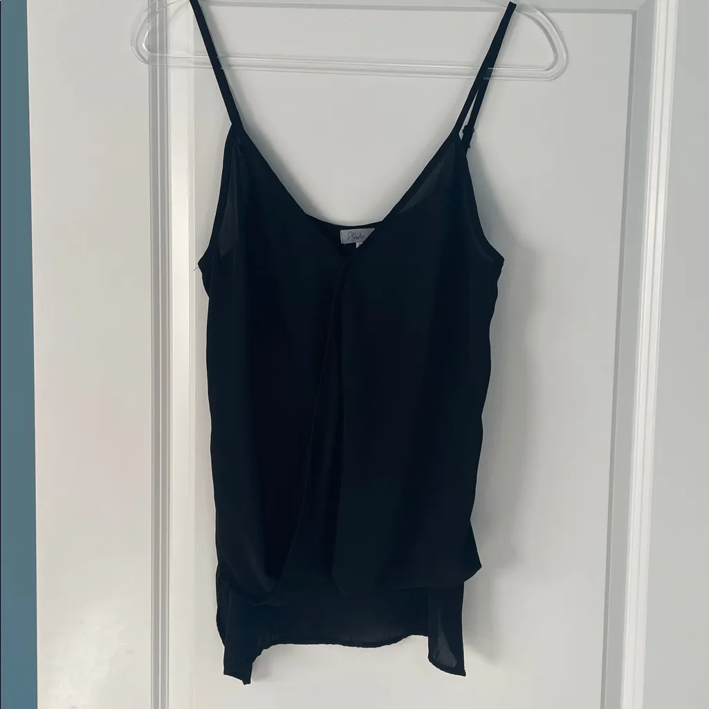 Abbeline Black Camisole Tank Top Size Small - Image 3