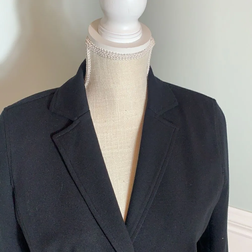 Eileen Fisher Black 3 Button blazer Size small - Image 3