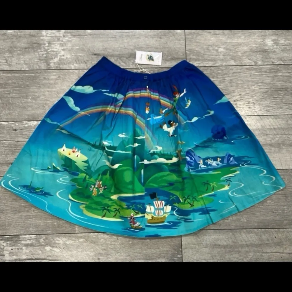 Loungerly Stitch Shoppe Peter Pan Neverland Sandy Skirt (Size XL) - Image 3