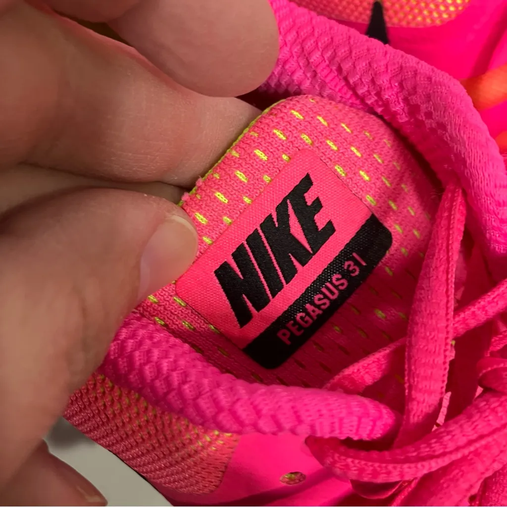 Nike‎ Zoom Pegasus 31 hot pink running shoes sneakers women’s size 10 athletic - Image 8