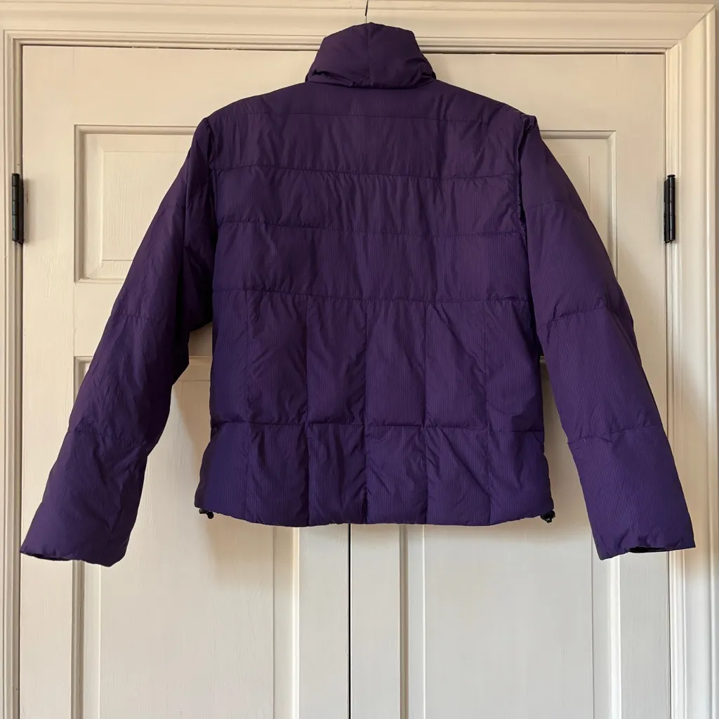 Lowe Alpine Women’s Size Small Purple Puffer Jacket Quilted Down Stuffed Coat - Image 12