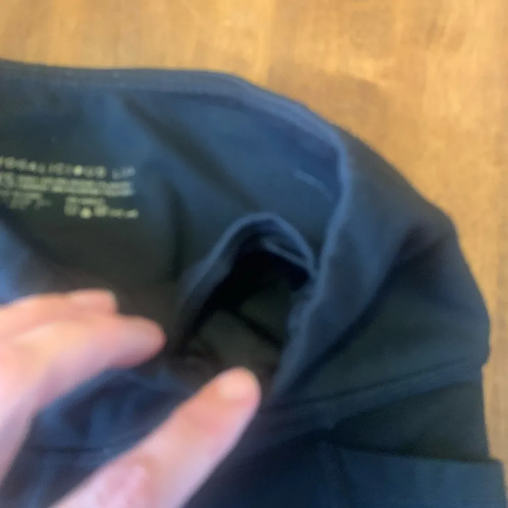 Yogalicious Lux Black Leggings XS Pockets Stretch Dance Exercise athletic Run - Image 6