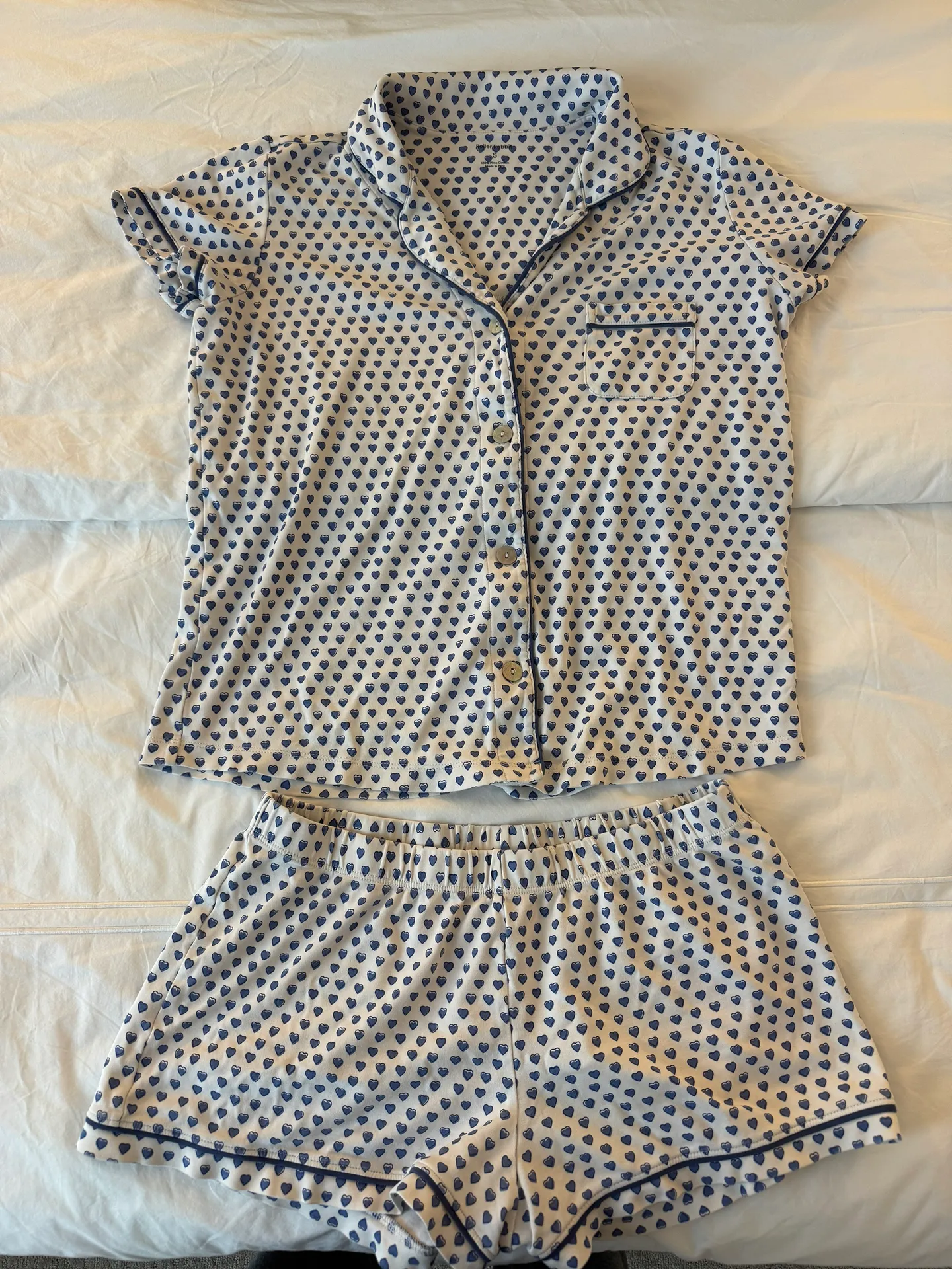 Blue Heart Pajamas - Image 5