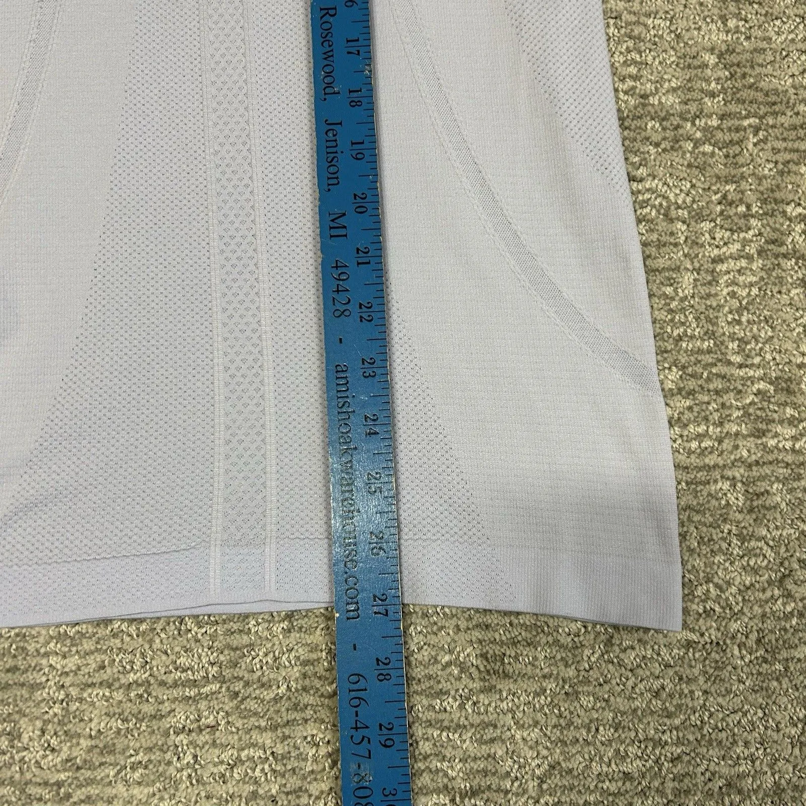 Lululemon Swiftly Tech Shirt Long Sleeve Shirt Womens 6 Light Blue Purple Top - Image 9