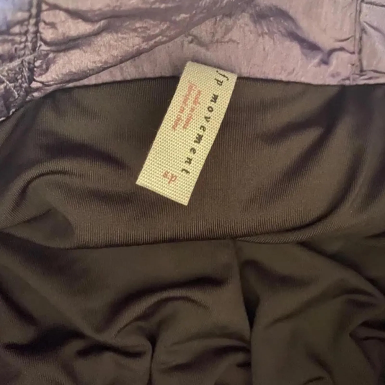 Free People Purple Athletic Shorts - Image 3