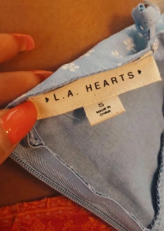 la hearts blue dress - Image 5