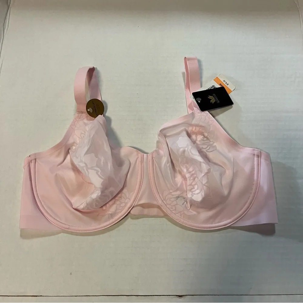 Wacoal Bra Confidence Boost Underwire Bra Ballet Slipper Pink 40DD NWT #855380 - Image 2