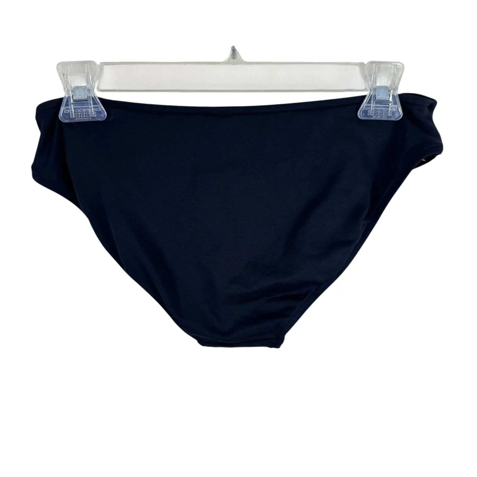 Seafolly Australia Collective Twist Band Hipster Nylon Black Swim Bikini Size 12 - Image 4