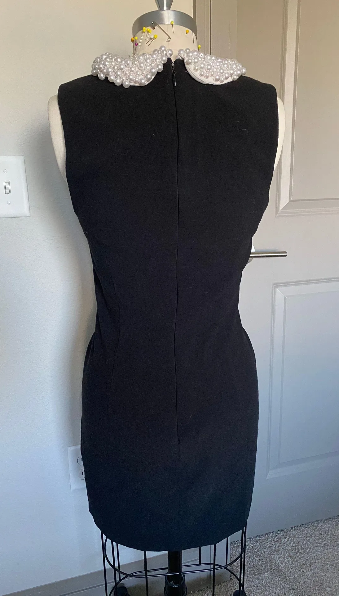 Business Casual Dress Black Size L - Image 4