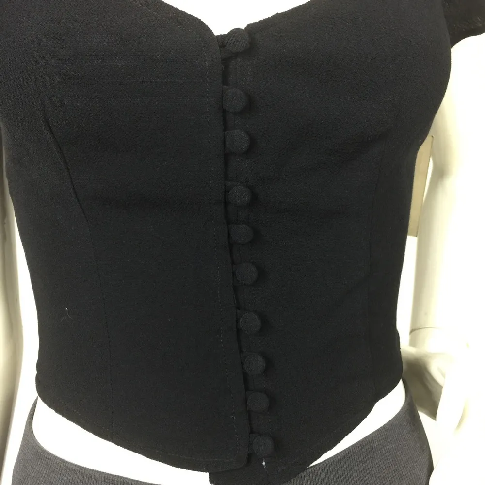 Flynn Skye Strappy Button Up Top - Image 12