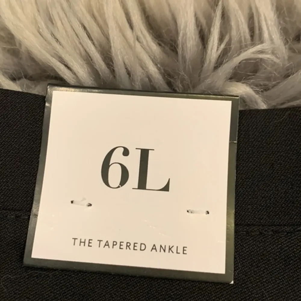 WHBM ‘The Tapered Ankle’ pants high waist built in grommet belt 6L NWT - Image 11