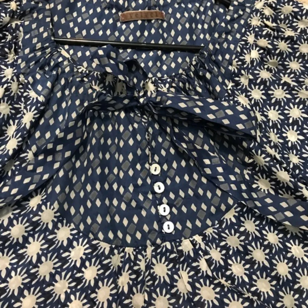 Velvet Silk Blouse - Image 8