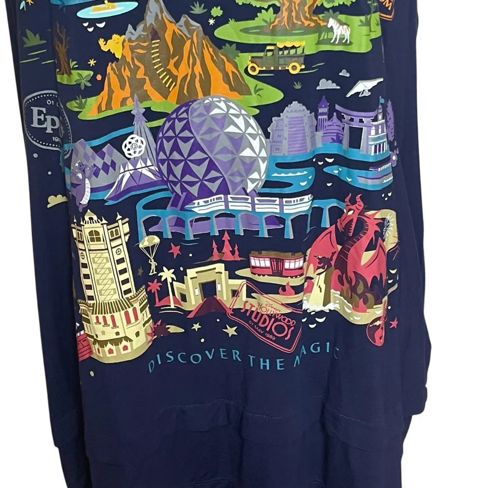 Disney World Women's XL 4 Parks‎ Hollywood Studios Top T-Shirt Sleeveless Magic - Image 3